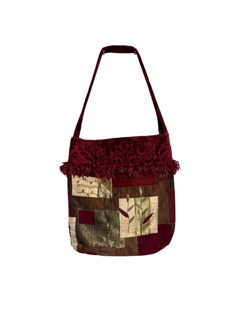 Handmade Patchwork Tapestry Shoulder Bag
